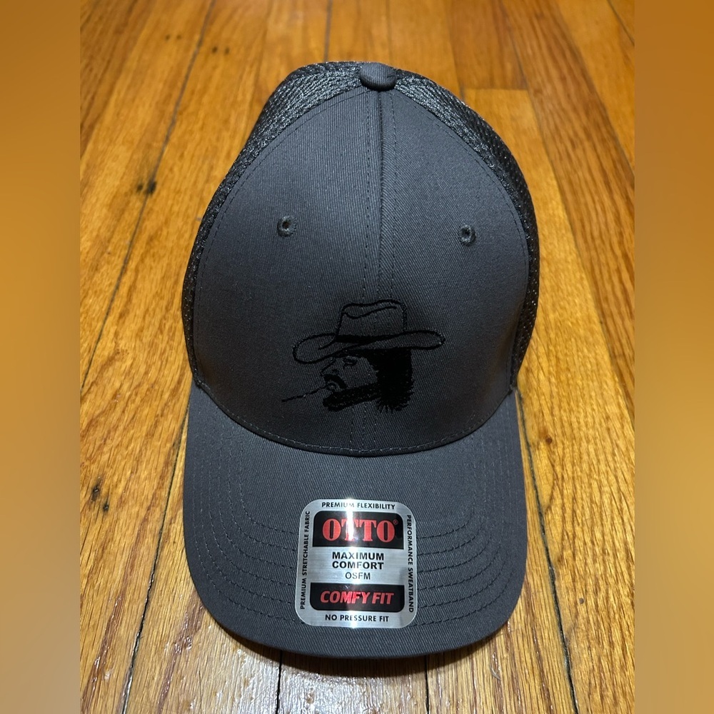 Otto Trucker Hat Cap One Size Fits Most Grey Cowboy‎ Western